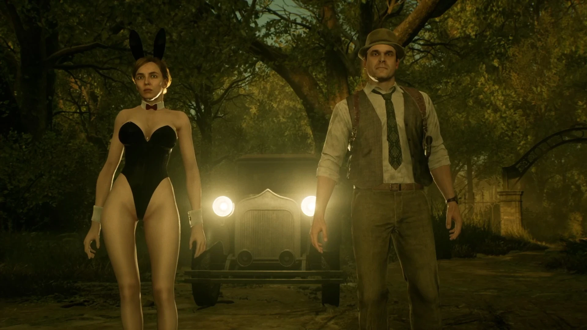 Alone in the Dark "Костюм девочки-зайки для Эмили"