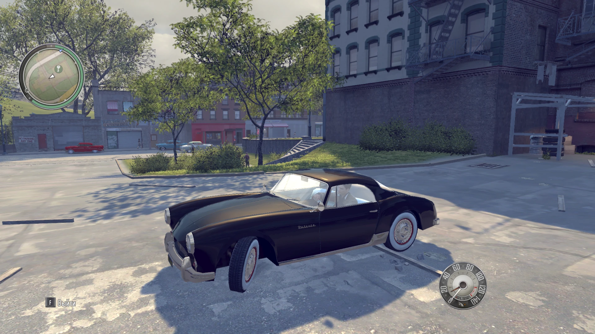 Mafia 2"Бета Карта в левом верхнем углу"
