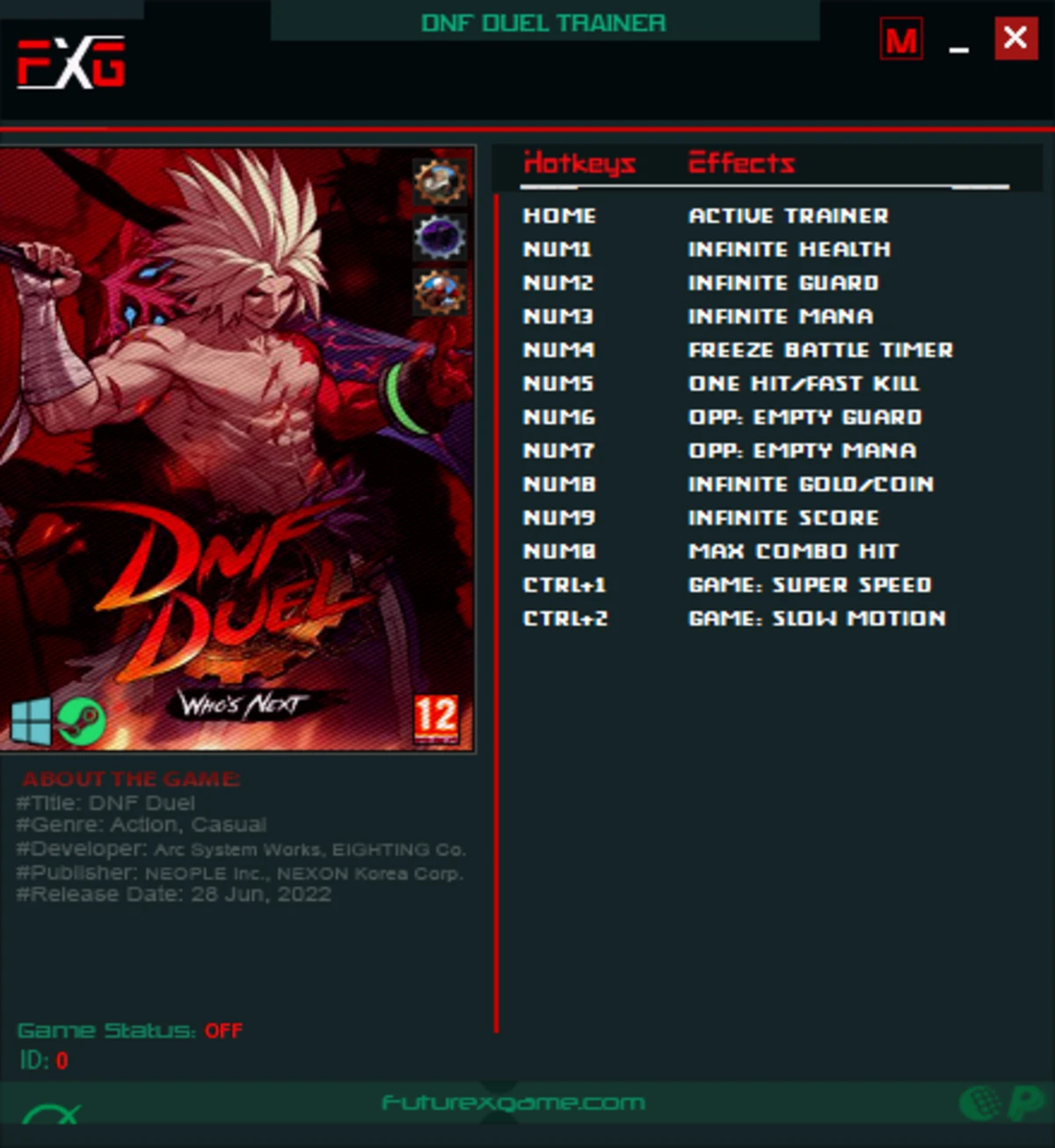 DNF DUEL "Трейнер +12" [UPD: 28.06.2022] {FutureX}
