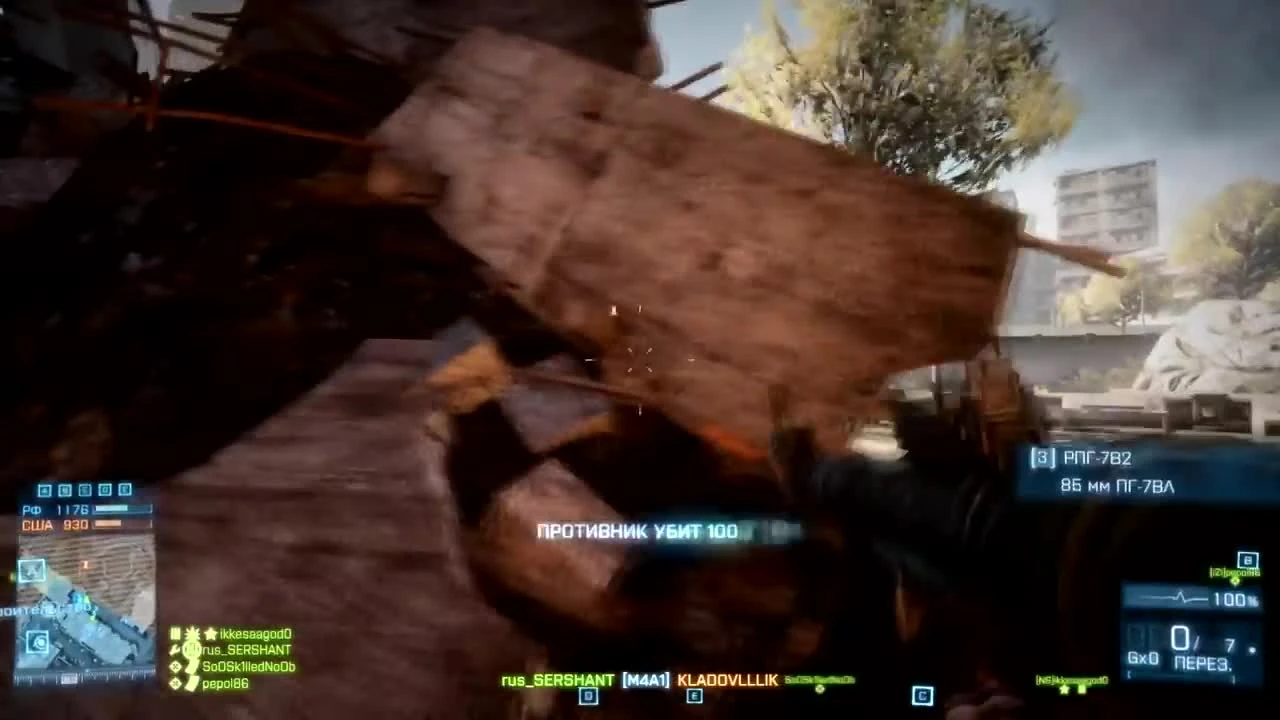 Русский Мясник в Battlefield 3>>> Оскар за озвучку Ч.3