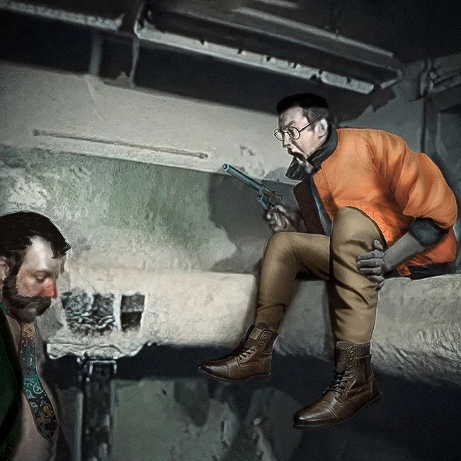 C сумасшедшим на задание отправили