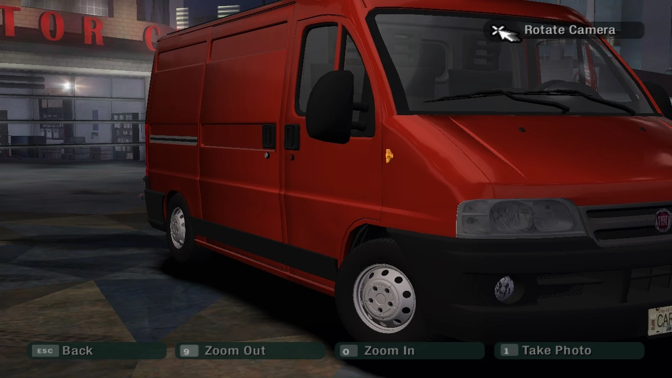 Need for Speed: Carbon "Fiat Ducato II - Peugeot Boxer I - Citroen Jumper I"
