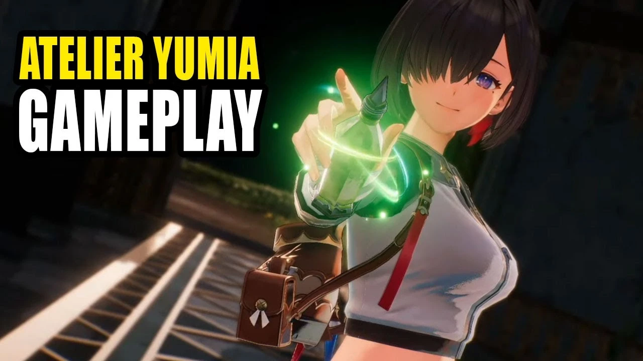 Почти 30 минут геймплея из японской ролевой игры Atelier Yumia: The Alchemist of Memories & the Envisioned Land