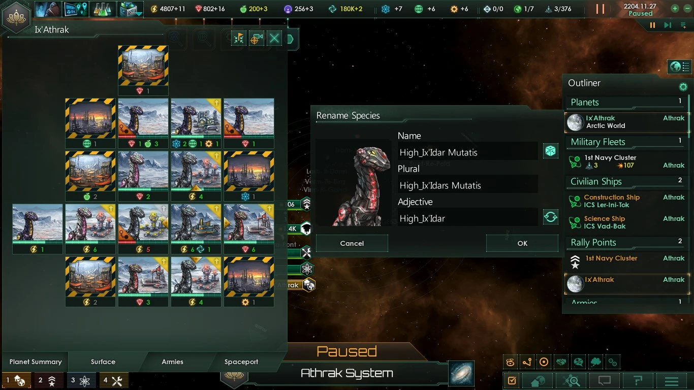 Stellaris "Animated Synthetics Portraits - Expanded"