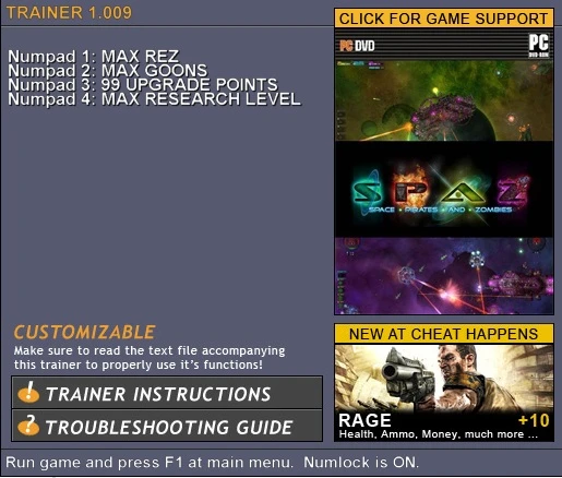 SPAZ: Трейнер (+4) [1.009] {CH}