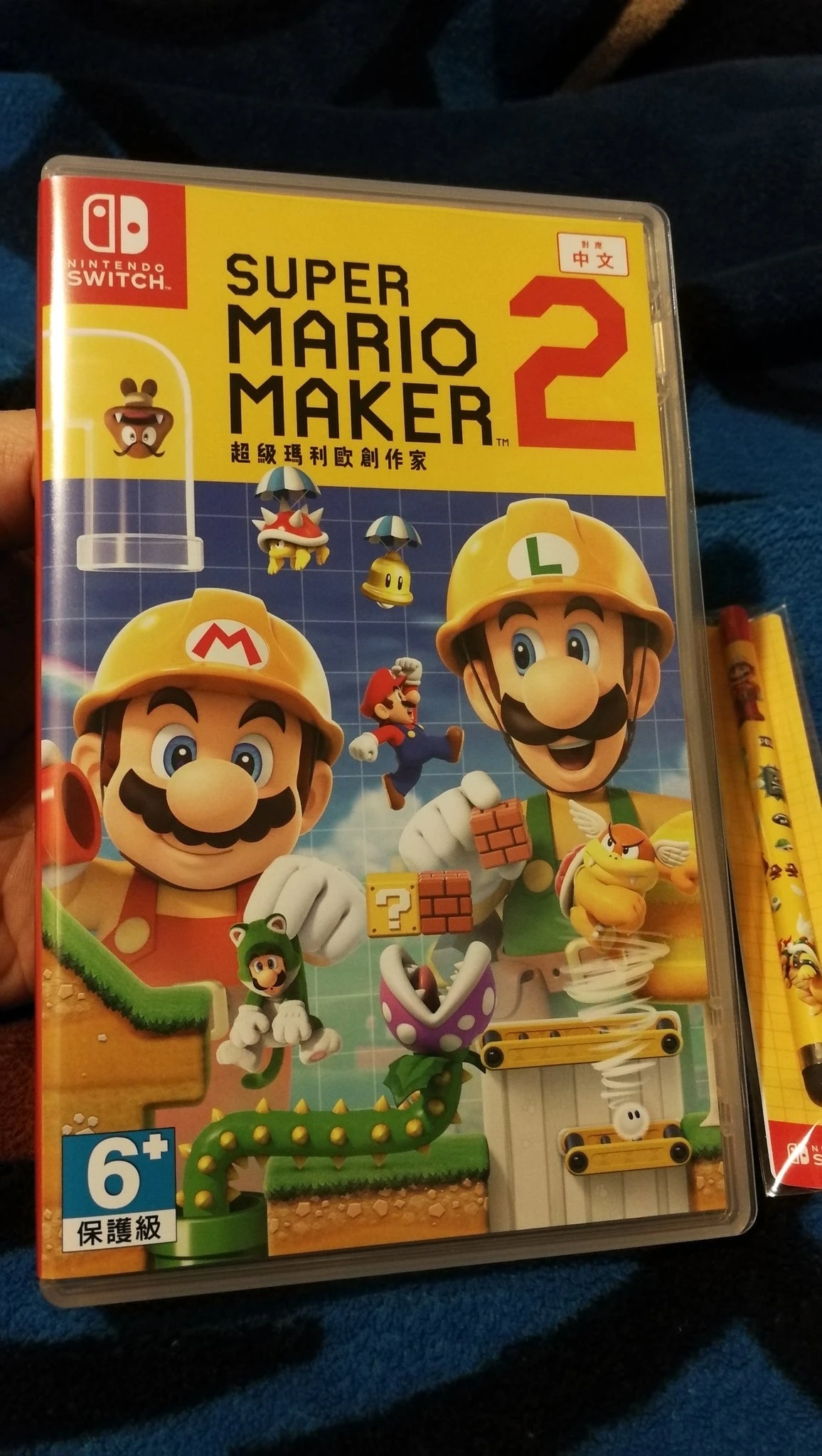 Первый взгляд на физическое издание Super Mario Maker 2