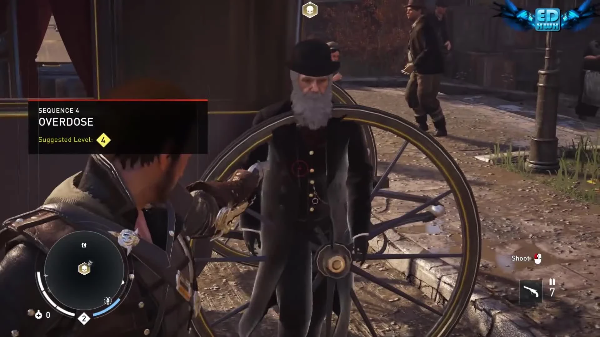 Assassin's Creed: Syndicate "Баг с Чарльзом Дарвиным"