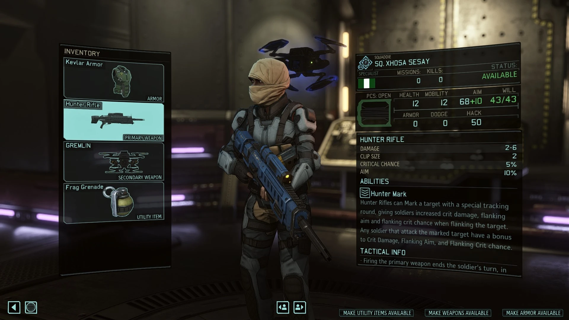 XCOM 2 "[WOTC] Hunter Rifles"