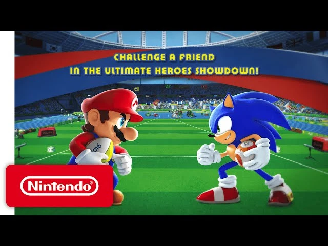 Трейлер режима Heroes Showdown игры Mario & Sonic at the Rio 2016 Olympic Games