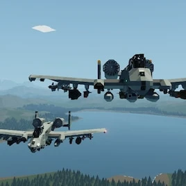 Stormworks Build and Rescue "A-10C Thunderbolt II (Ударный Истребитель)"