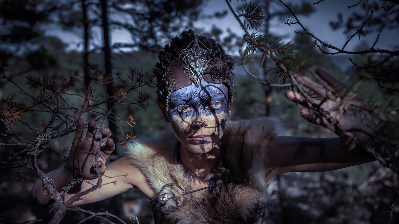 Атмосферный косплей Hellblade: Senua's Sacrifice