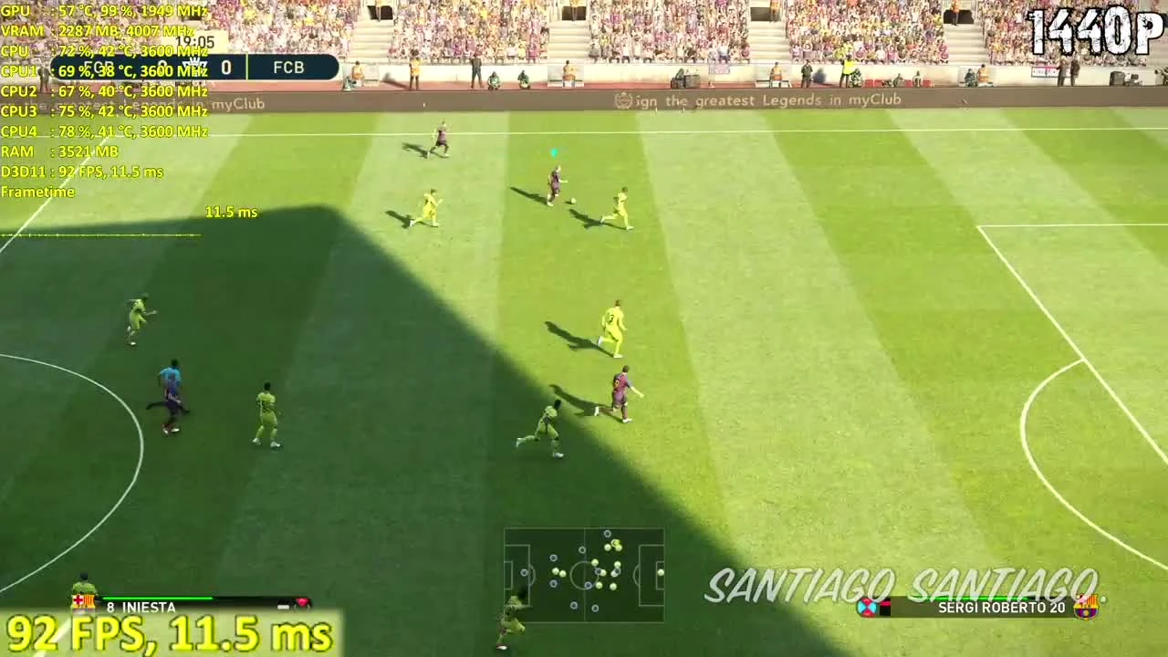 Pro Evolution Soccer 2019 Demo - GTX 1060 3gb - i3 8100 - G4560 - 1080p - 1440p - 4K - PES 2019