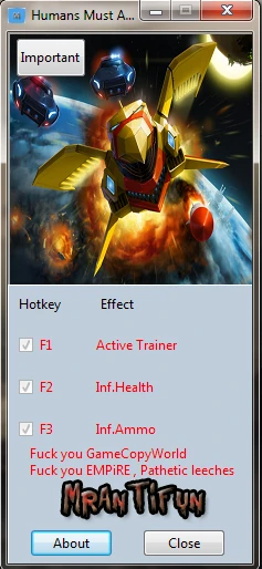 Humans Must Answer: Трейнер/Trainer (+2) [1.1] {MrAntiFun}