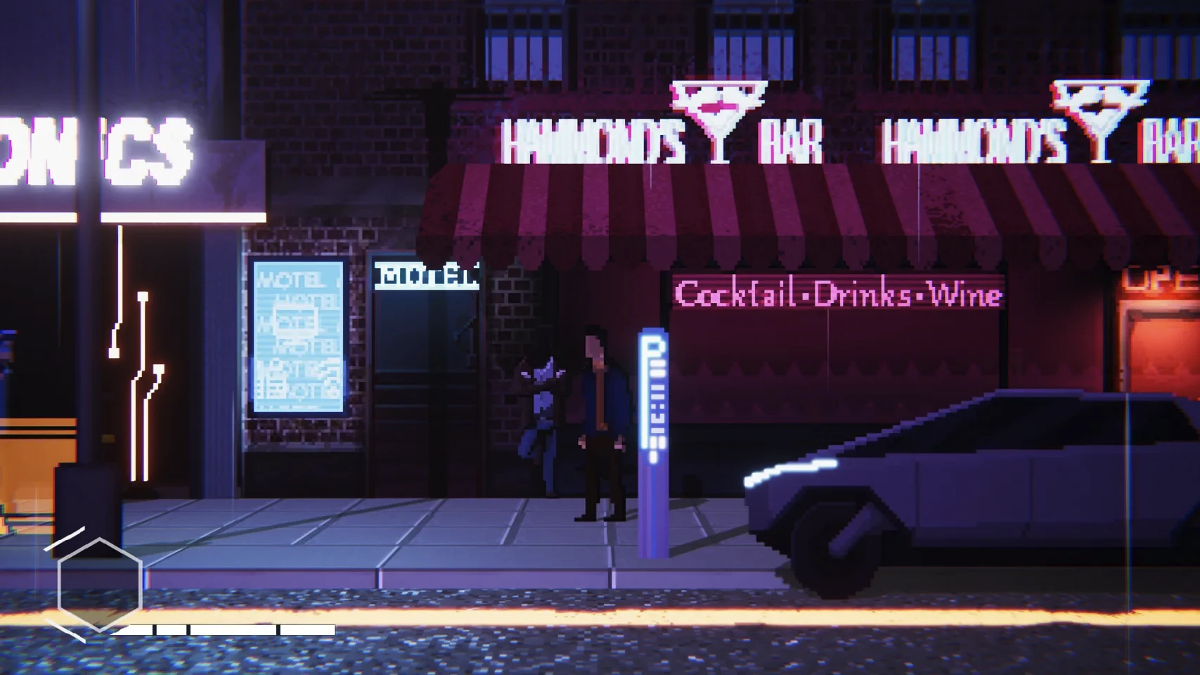 Кибернуарное приключение Rendezvous получило дату релиза на ПК