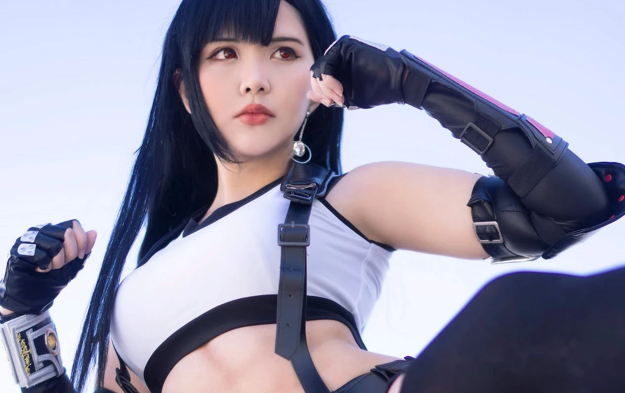 Три косплея Тифы - тройная порция удовольствия!