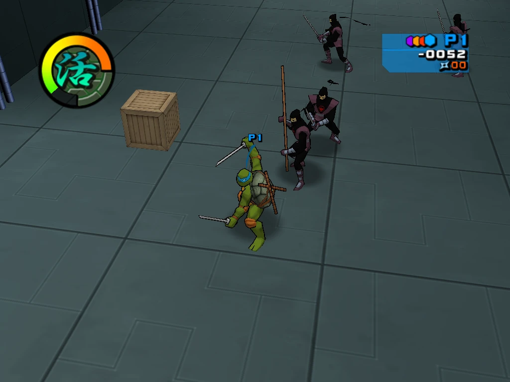 Teenage Mutant Ninja Turtles 2: Battle Nexus "Мод на фиолетовых футов/Подчинённого Караи"