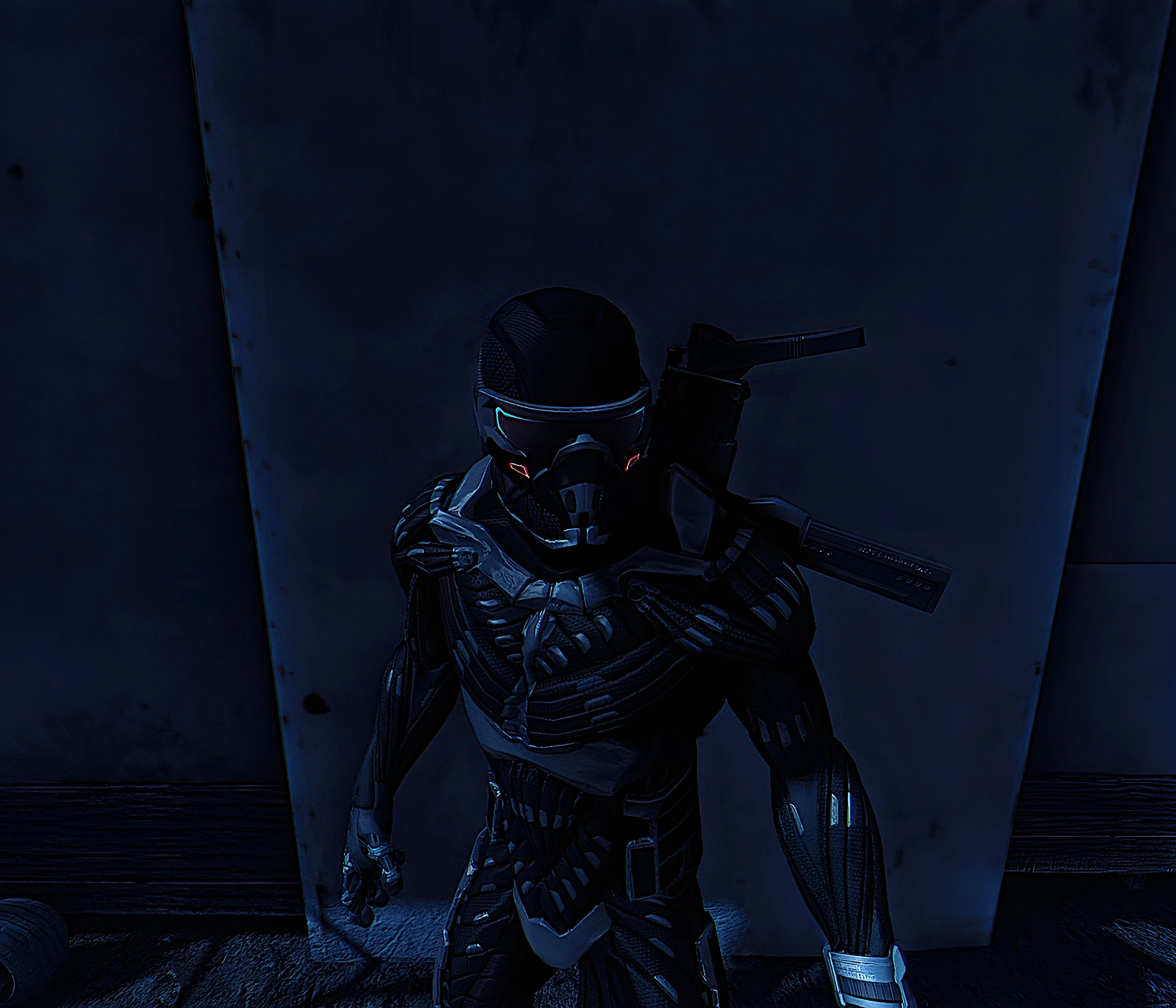 Crysis "Ремастер нанокостюма + окрас режимов"