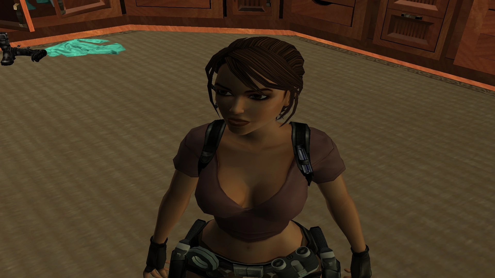 Tomb Raider Legend "Малиновый Костюм Легенда Без вставки"