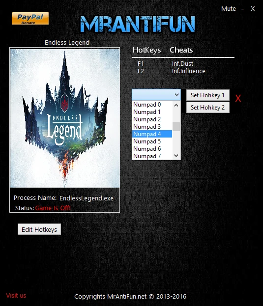 Endless Legend: Трейнер/Trainer (+2) [1.5.7: x64] {MrAntiFun}