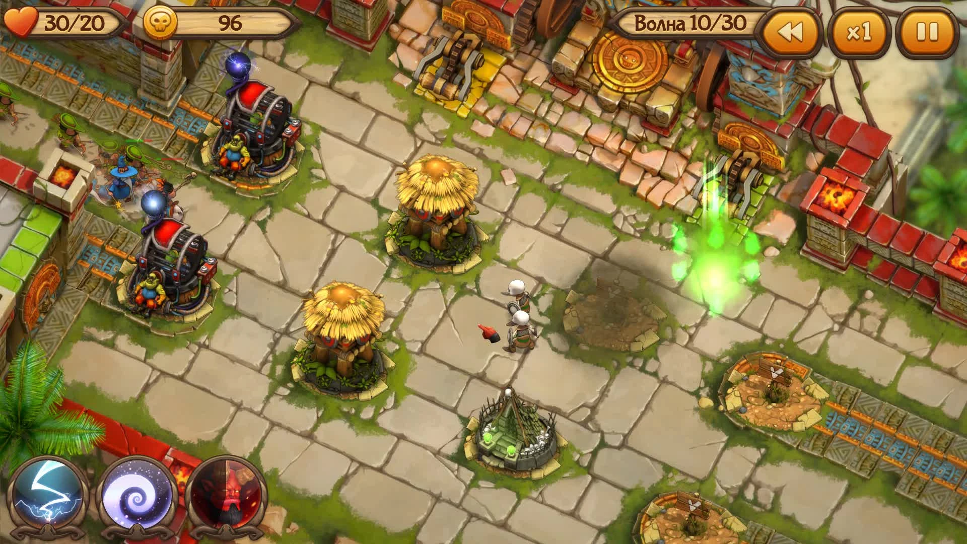 Evil Defenders "Геймплей игры на примере последней миссии."