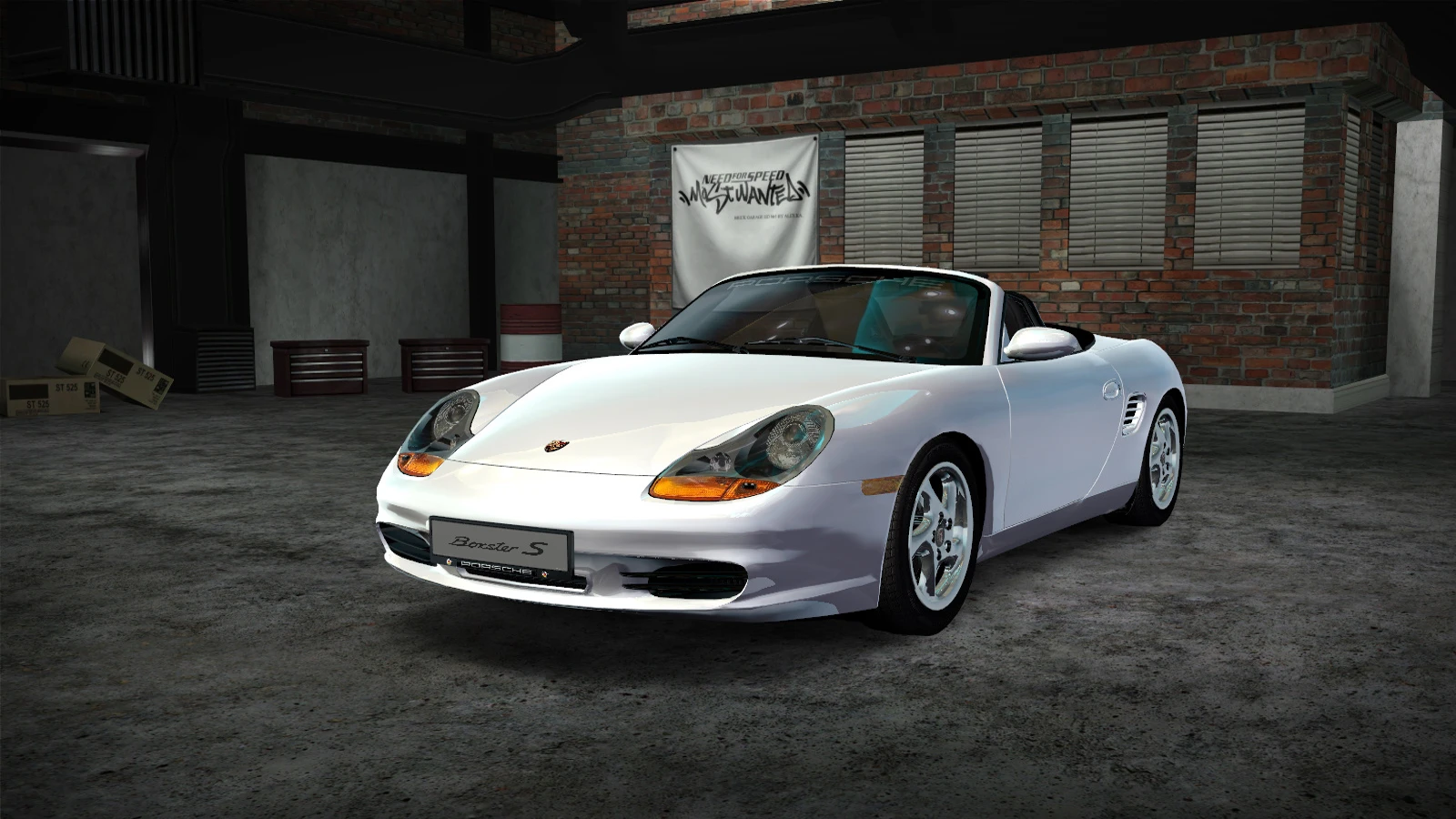 Need for Speed: Most Wanted "Гараж в промышленном стиле"