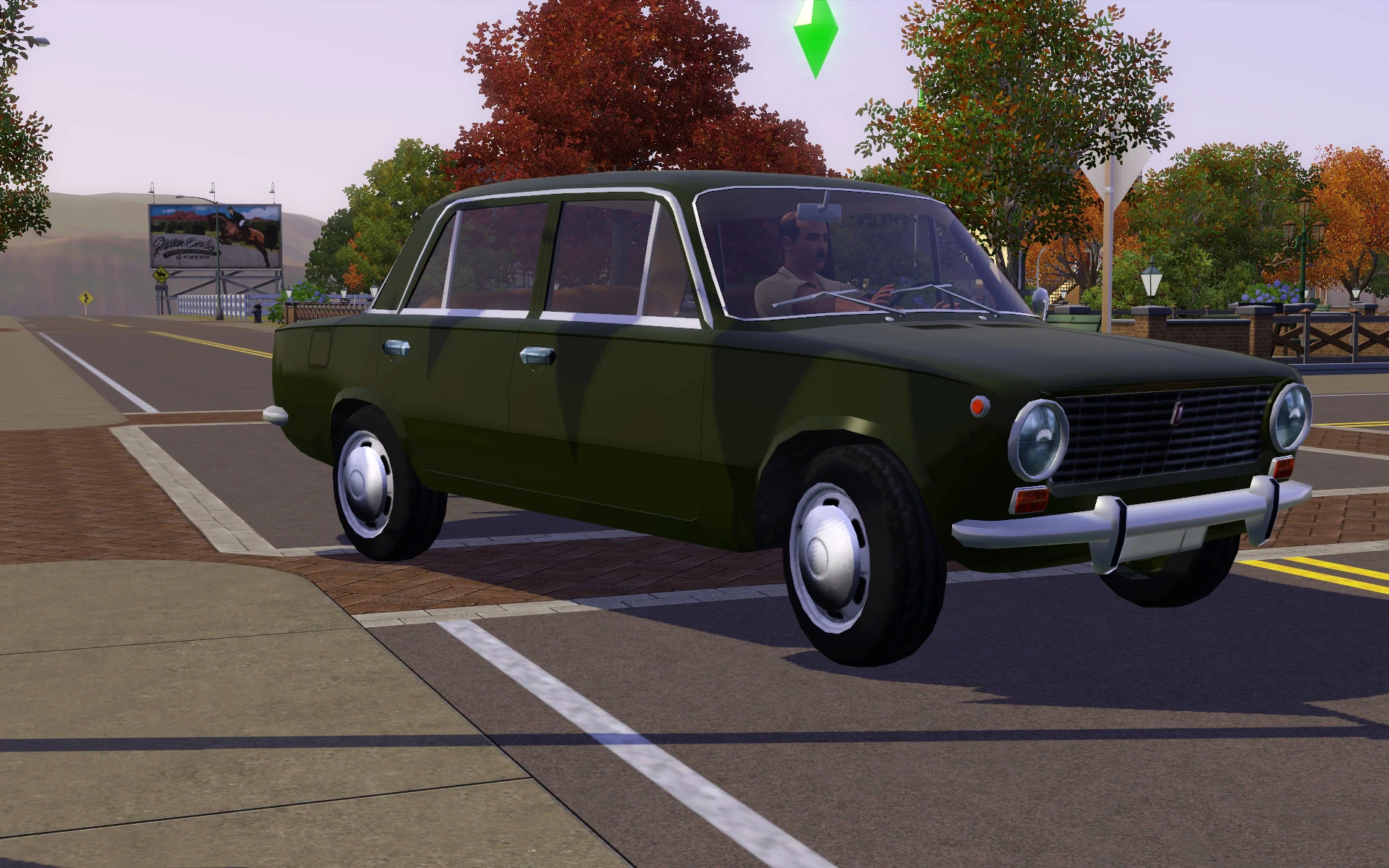 Sims 3 "Автомобиль Lada 2101 Penny"
