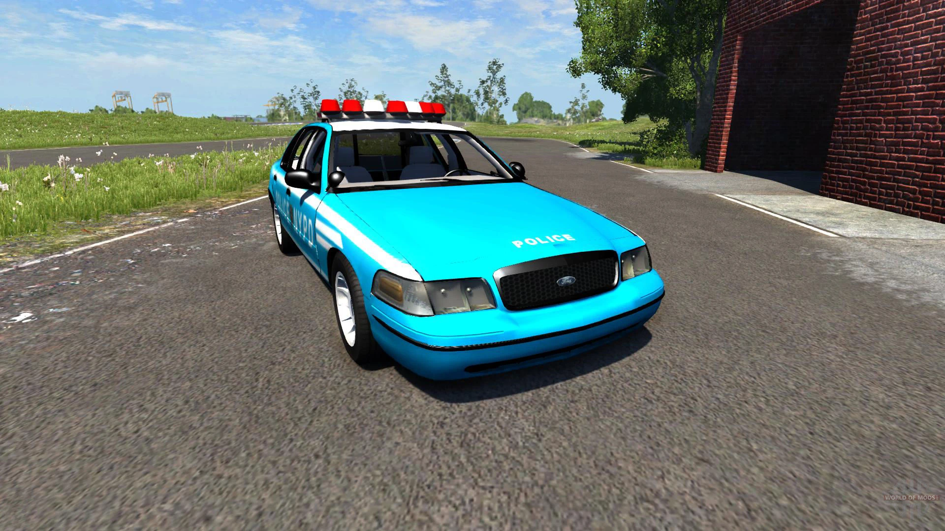 BeamNG.drive "Ford Crown Victoria NYPD"