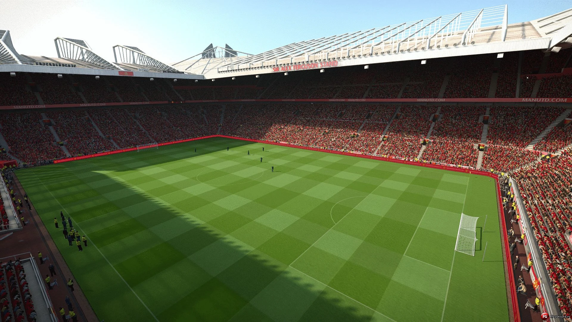 PES 2014 "Новый газон Old Trafford v.2 by chrismas"