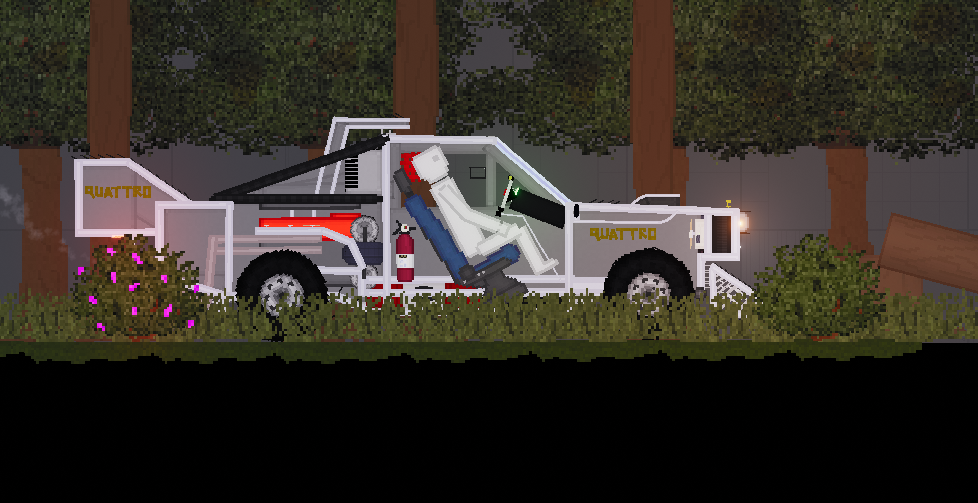 People Playground "Автомобиль Comet Quattro" [v1.27.5]