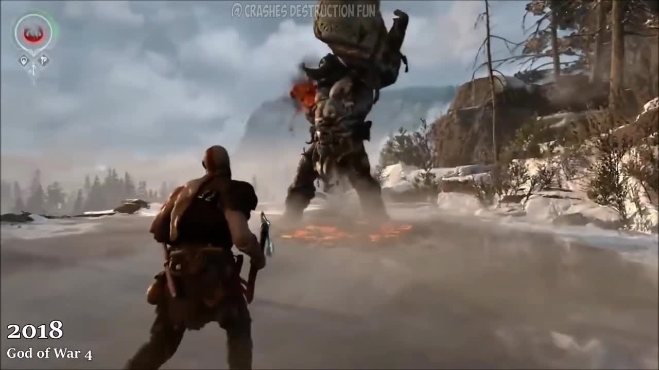 Эволюция God of War