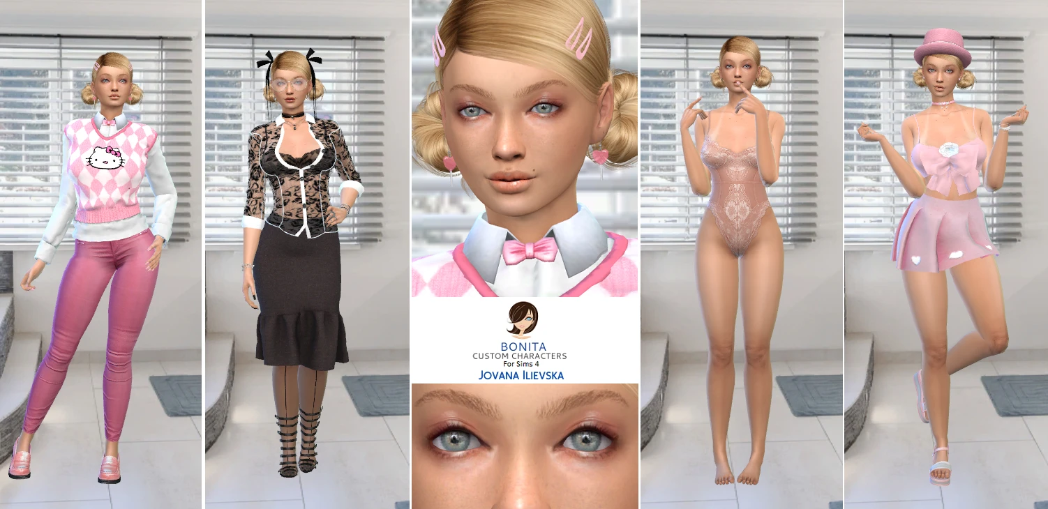 The Sims 4 "Персонаж - Йована Илиевска"