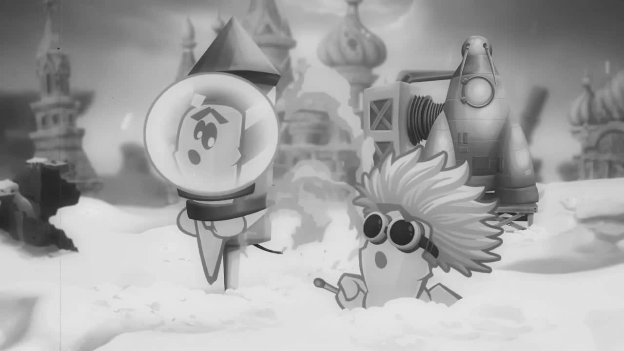 Worms W.M.D "орбитальный удар" в действии"