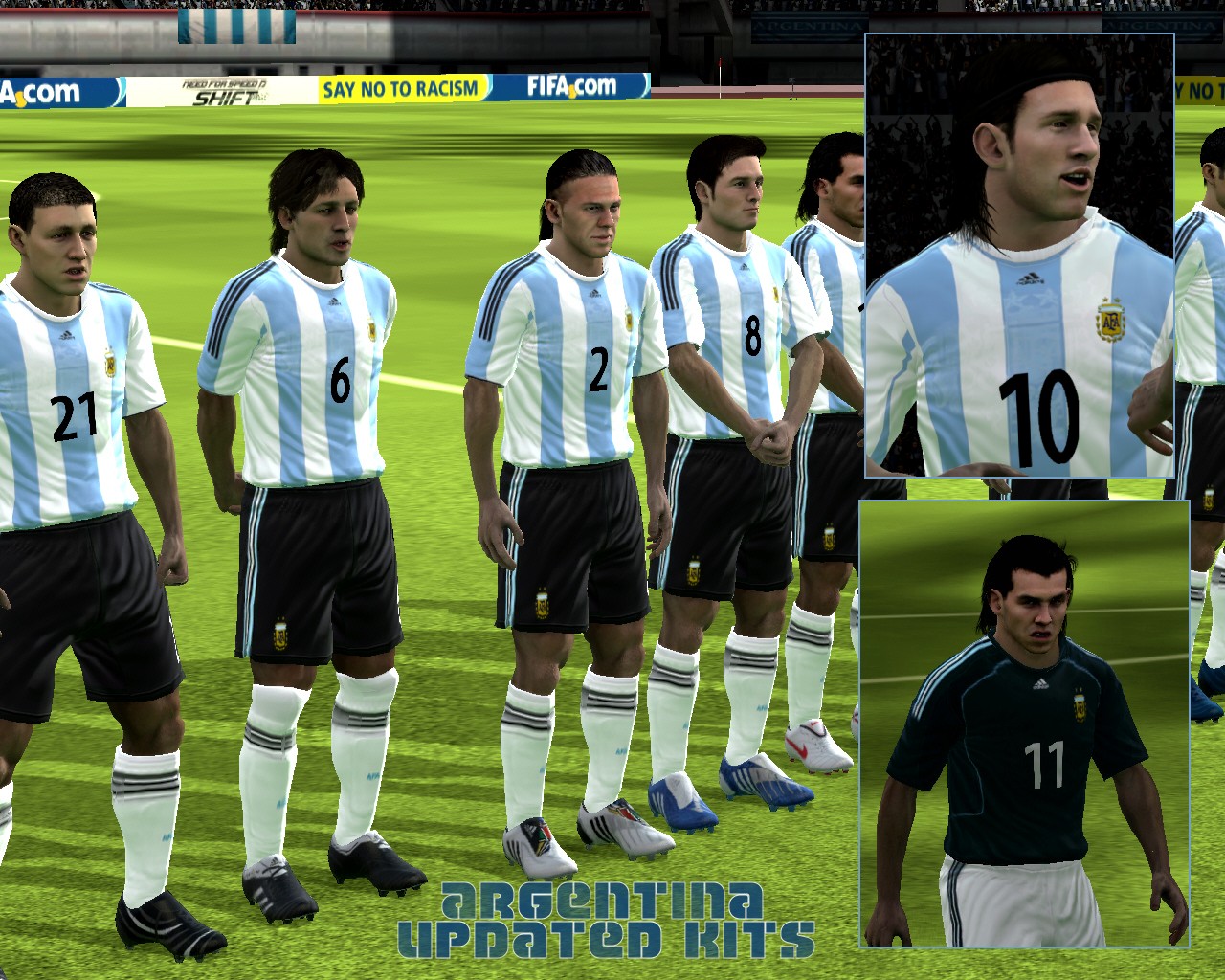 FIFA 10  "Argentina Kits Pack"