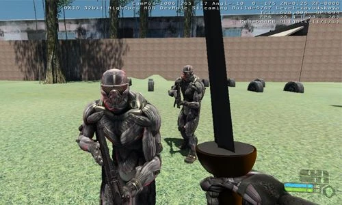 Crysis "Новые текстуры нанокостюма и гладиаторский меч"