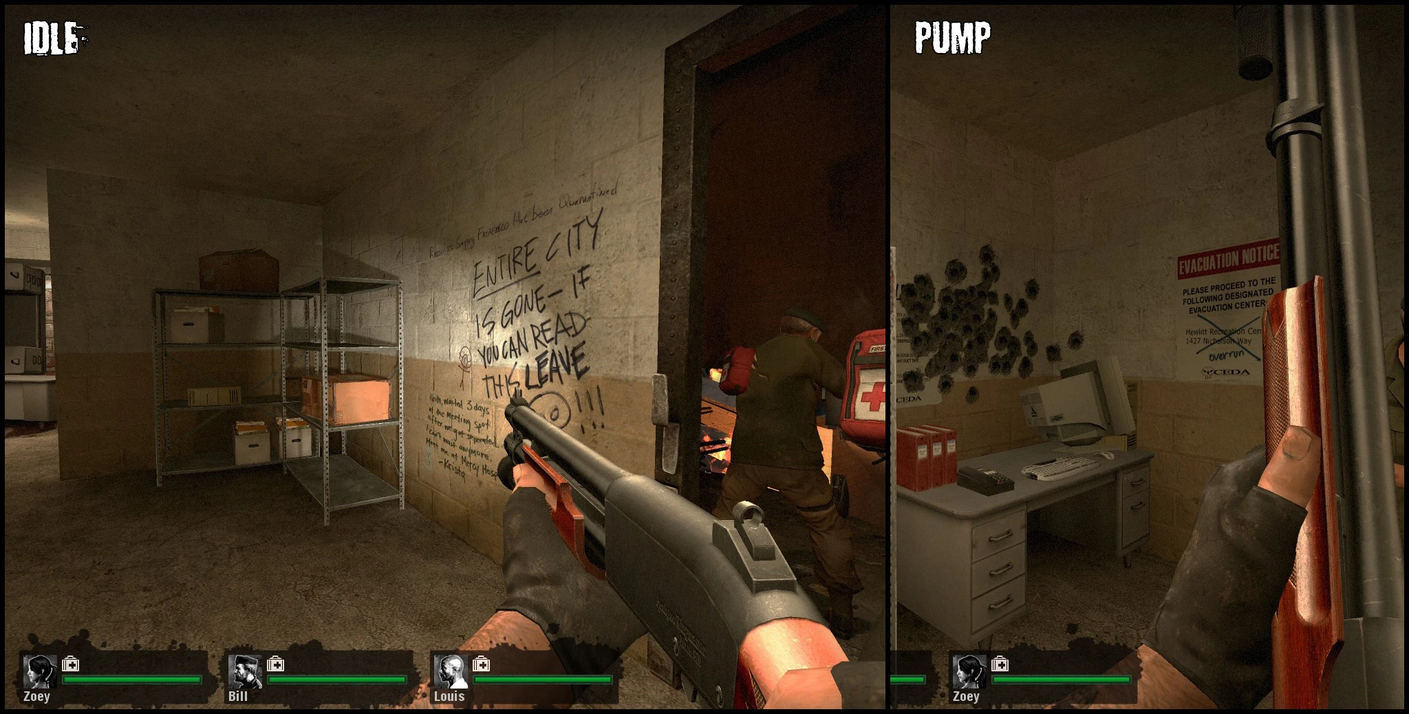 Left 4 Dead "Remington 870 Wingmaster"