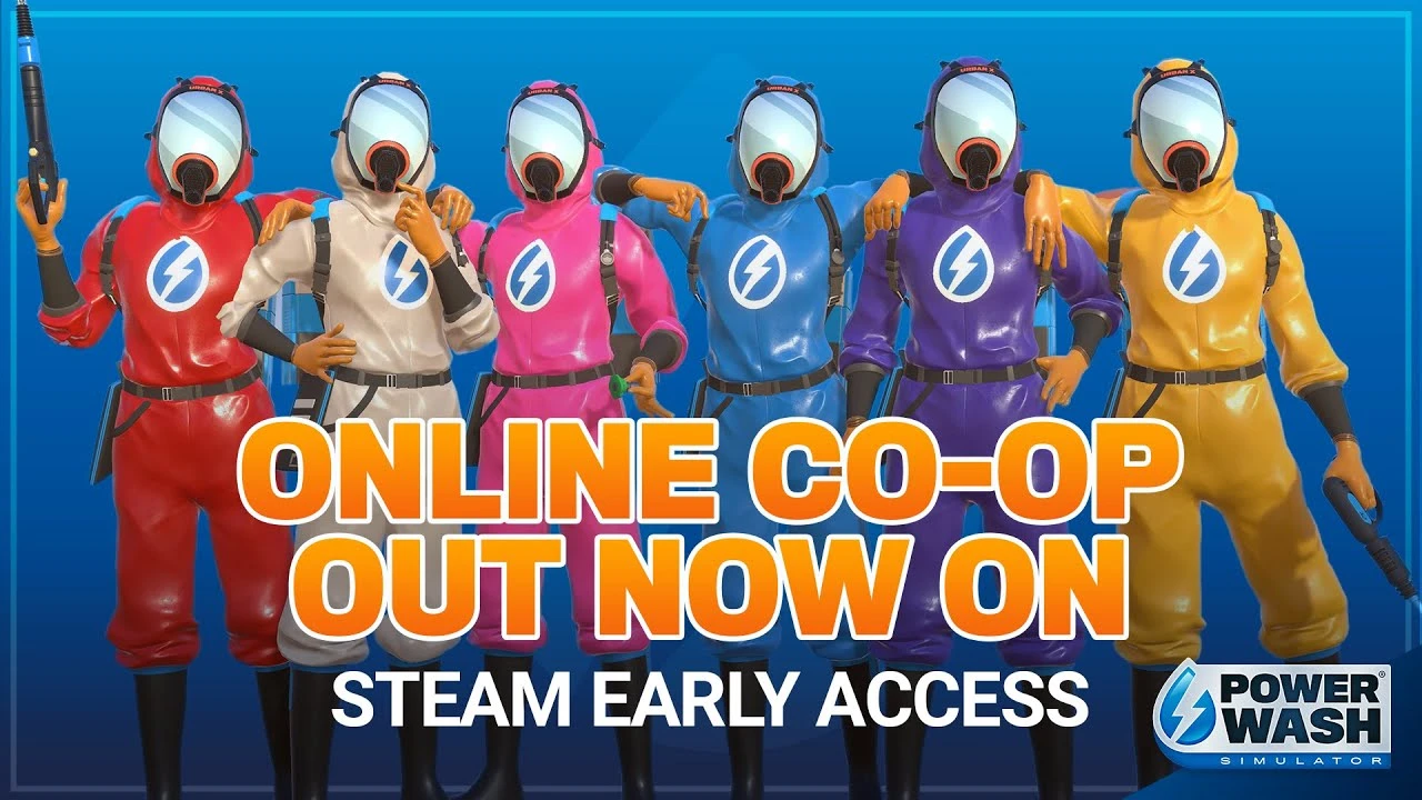В PowerWash Simulator появился кооператив на 6 игроков