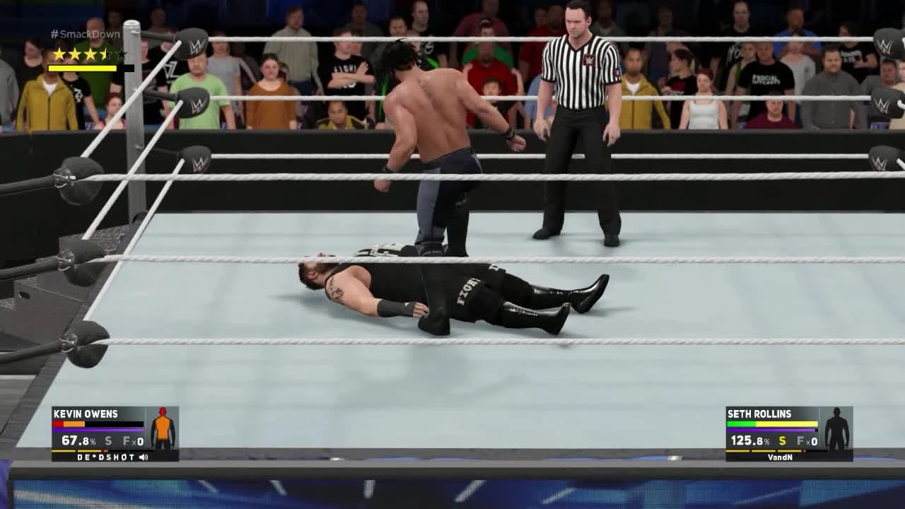 WWE 2K17 "Очень грязный Онлайн матч ИЛИ Seth Rollins VS Kevin Owens"