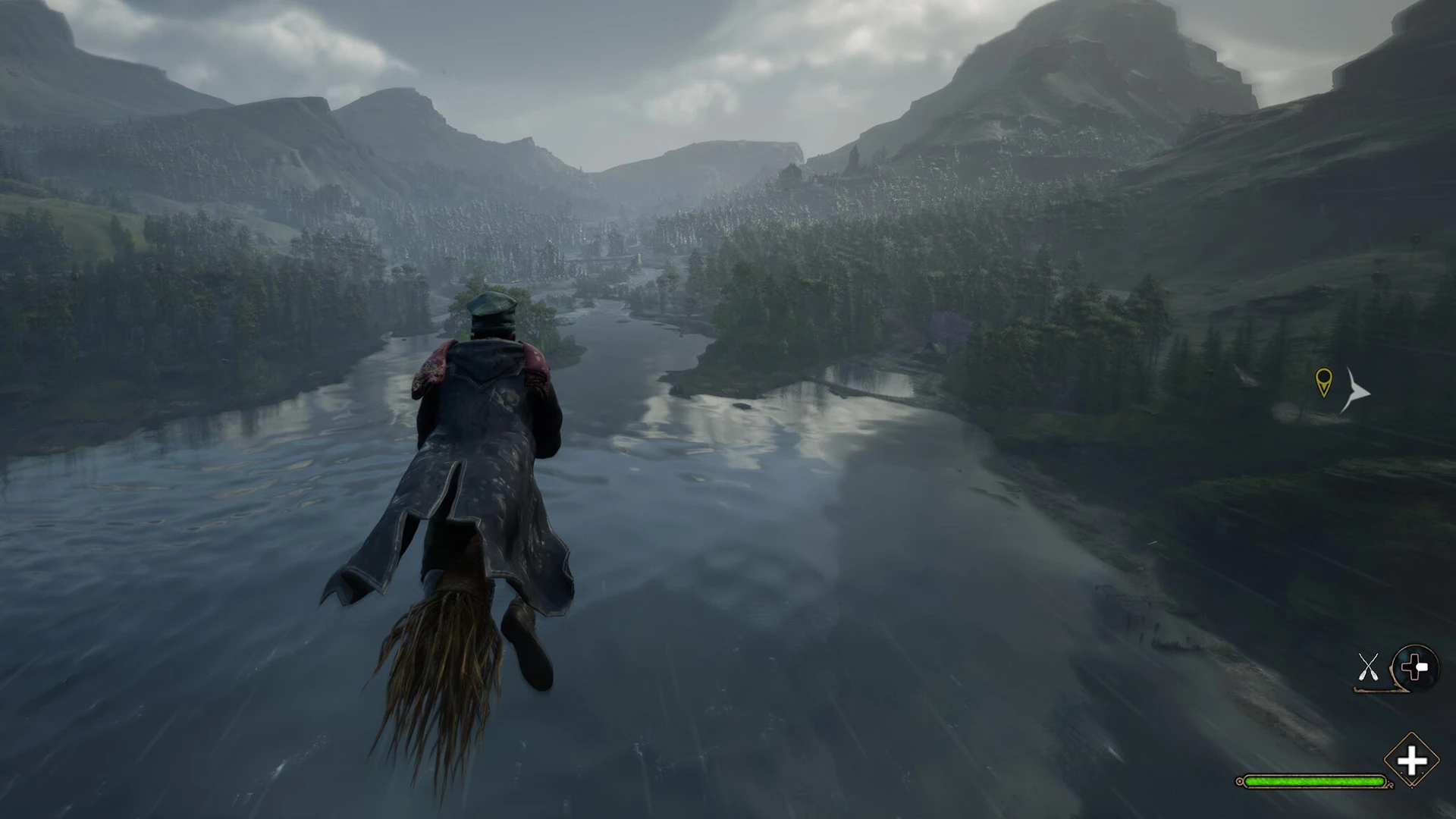 Как получить и улучшить метлу в Hogwarts Legacy