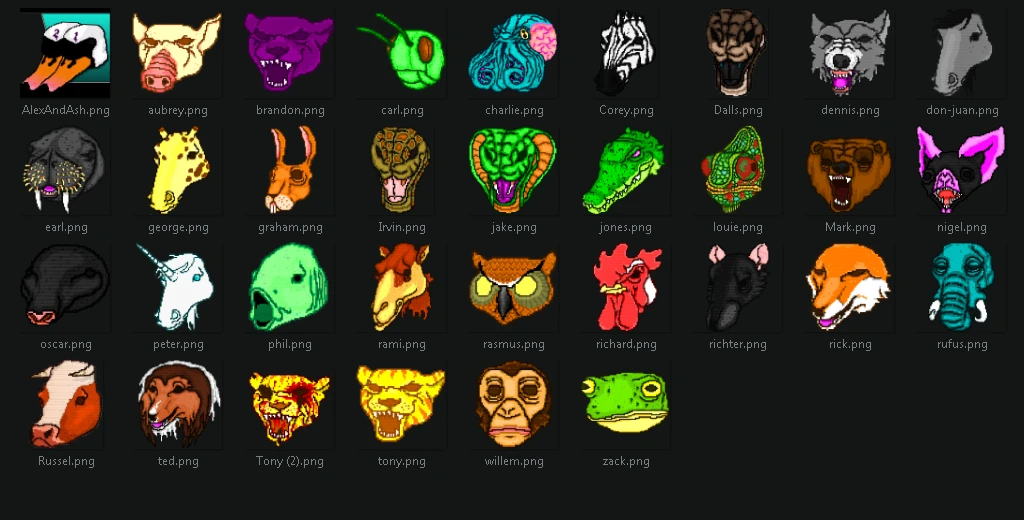 Hotline Miami 2: Wrong Number "Аватарки"