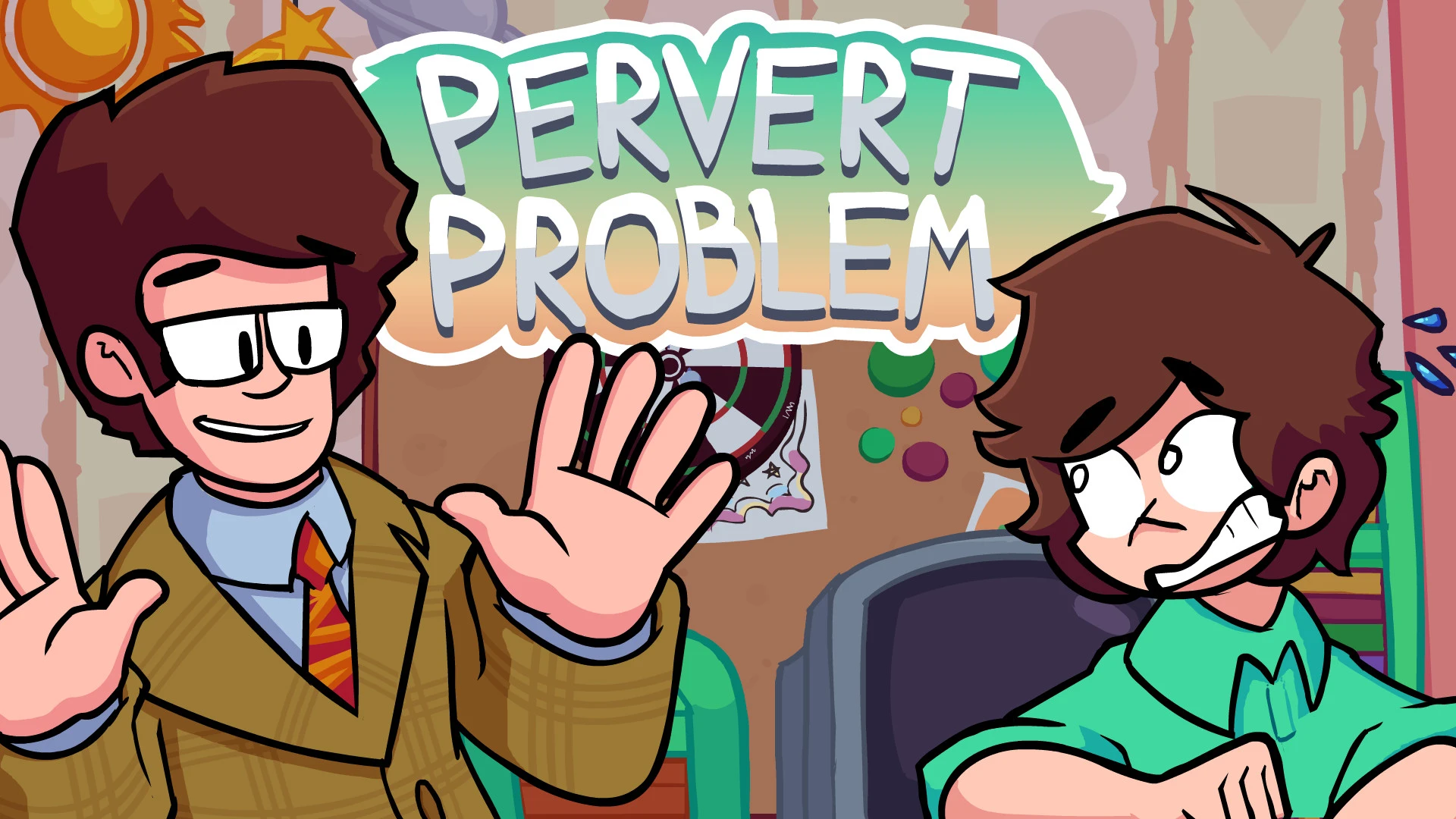 Friday Night Funkin' "Мод Pervert Problem"