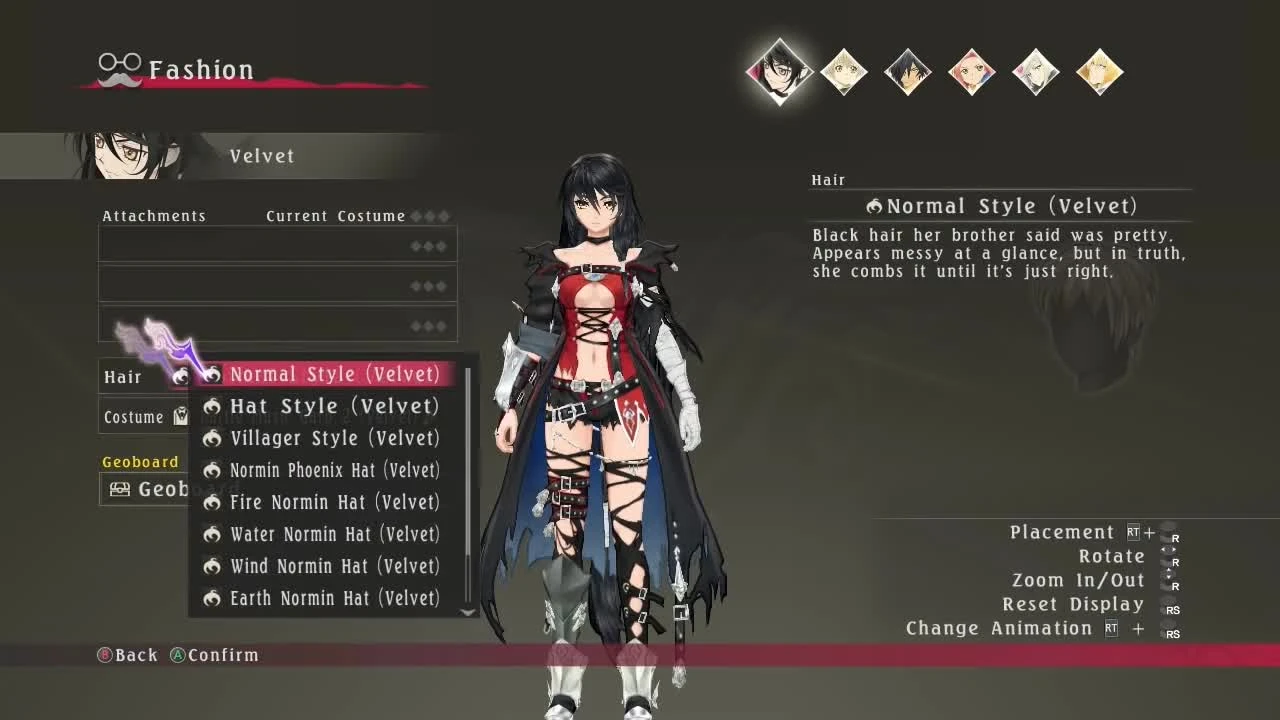 Tales of Berseria - Все костюмы Вельвет, включая DLC