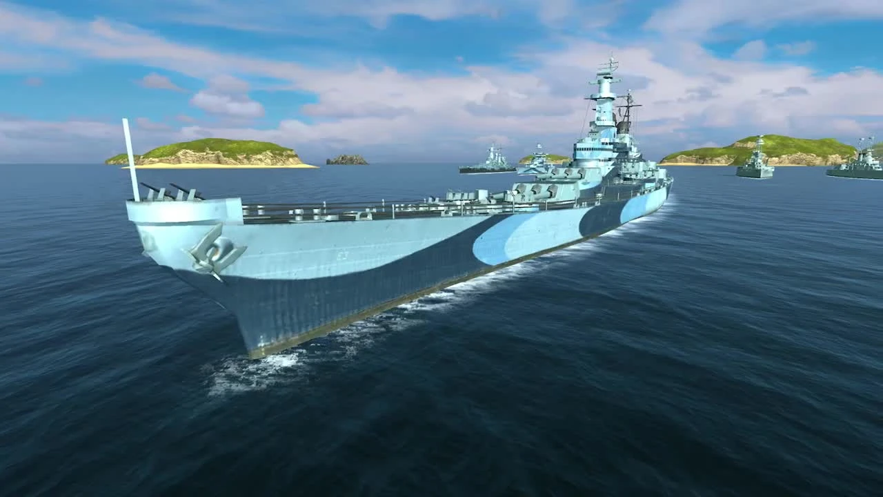 World of Warships Blitz - Линкор Миссури: найдёт и уничтожит