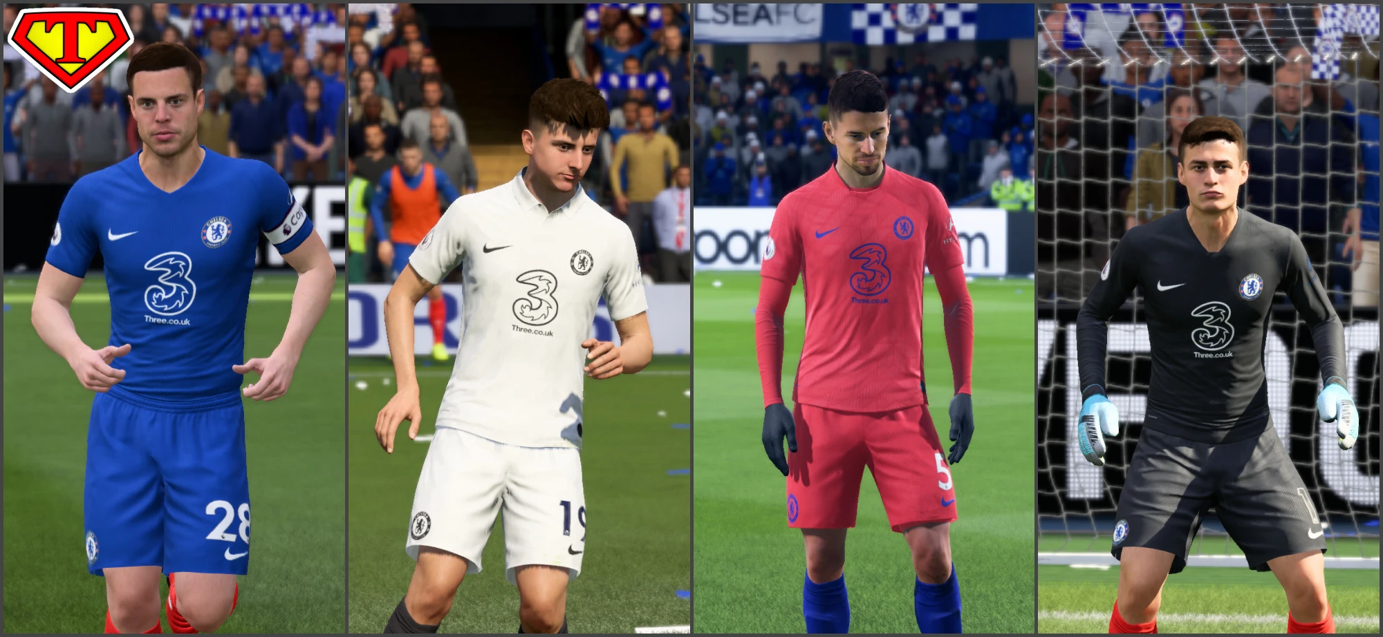 FIFA 20 "Chelsea Concept kits 20/21"