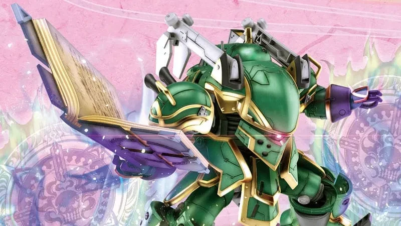 Фигурка меха Кларис из Sakura Wars в виде пластикового модельного набора