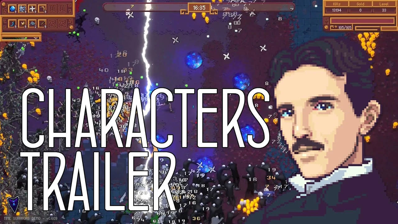 Time Survivors, похожая на Vampire Survivors, получила бесплатный пролог в Steam