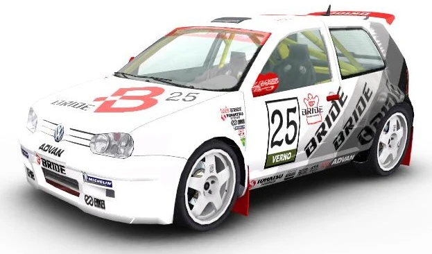 Colin McRae Rally 04 "Скин: Volkswagen Golf: Team Bride"