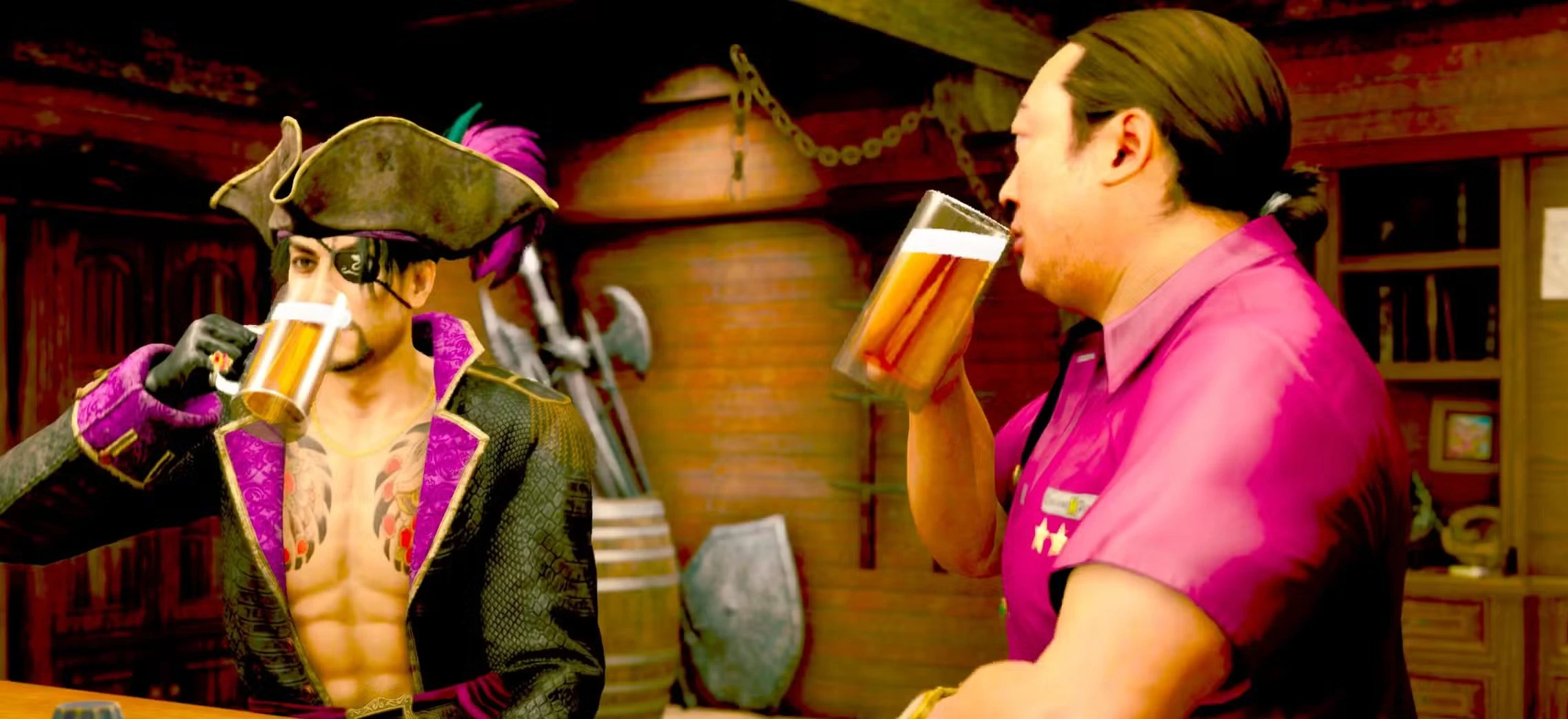 Like A Dragon: Pirate Yakuza In Hawaii - Полное руководство по алко-узам Масару Фудзиты