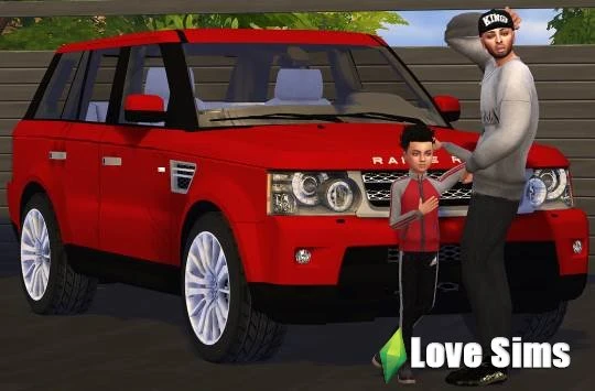 Sims 4 "Range Rover Sport от Maximss"