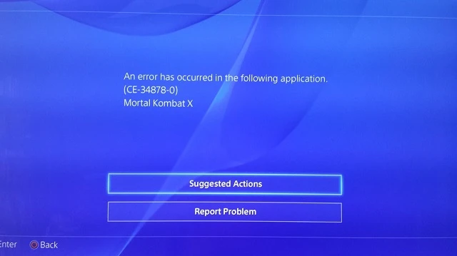 Цифровая версия Mortal Kombat X перестала работать на PlayStation 4