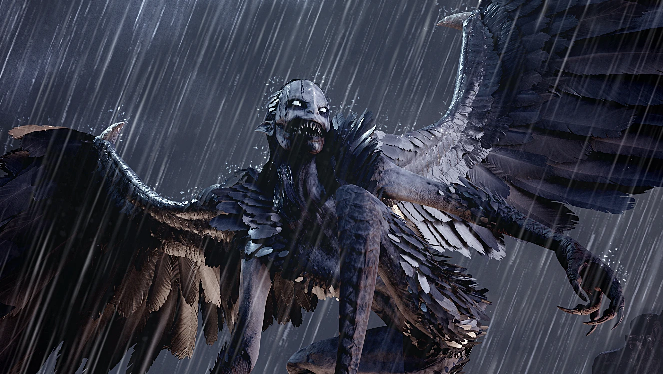 Создатели ремейка "Готики" продемонстрировали обновленный облик Гарпии